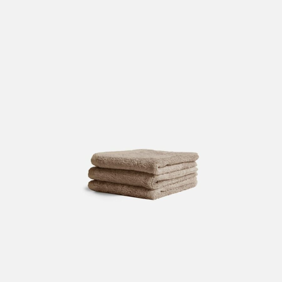 Serviette mains en fibre de bambou 30x30cm - Le Colibri, boutique en ligne