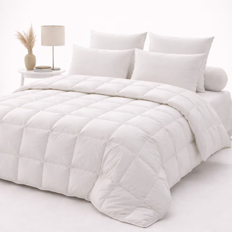 Couette en fibre de bambou douce et durable pour sommeil premium