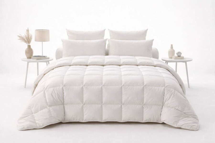 Couette luxe en bambou pour chambre d’hôtel élégante