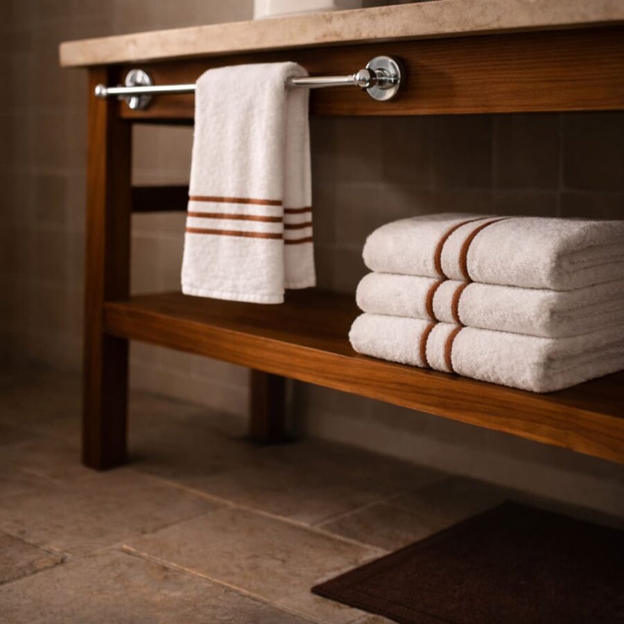 Linge de bain écoresponsable Comptoir du Bambou, serviettes en bambou au toucher soyeux