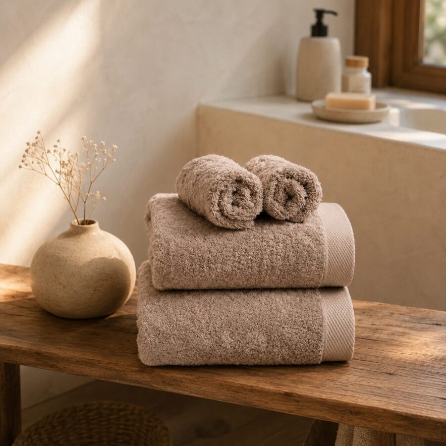 Linge de bain en fibre de bambou - Comptoir du Bambou