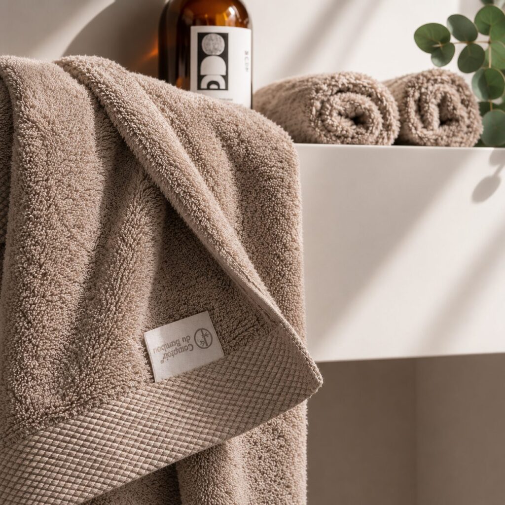 Linge de bain en fibre de bambou - Comptoir du Bambou