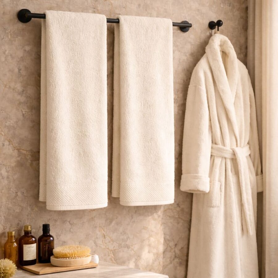 Linge de maison en fibre de bambou — Comptoir du Bambou