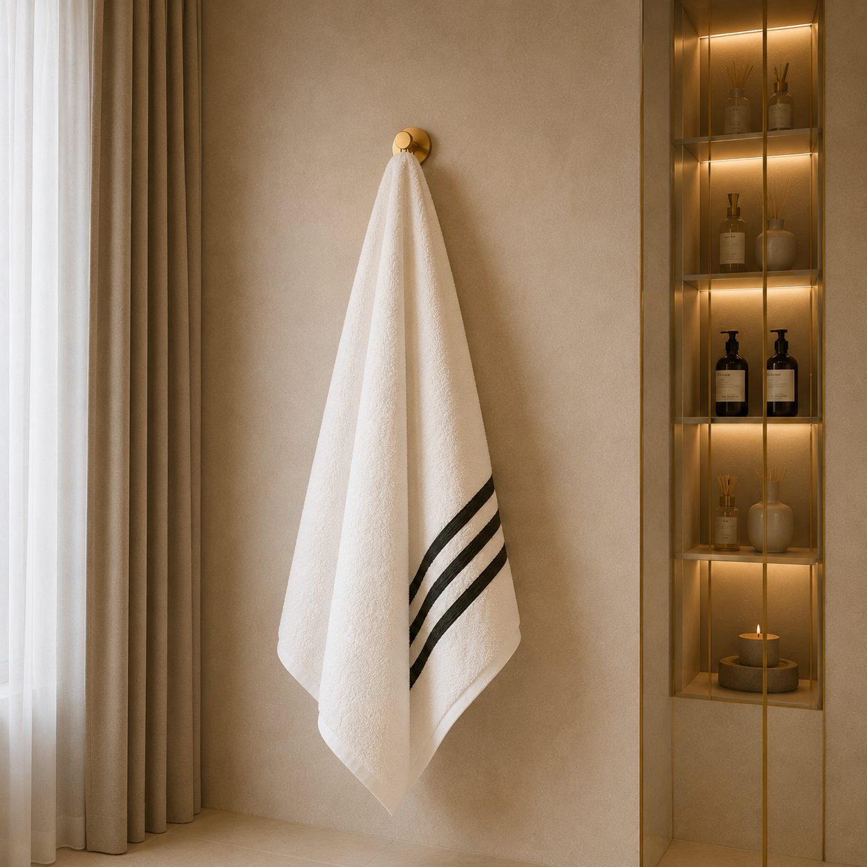 Bien faire sécher son linge de bain : le geste qui change tout