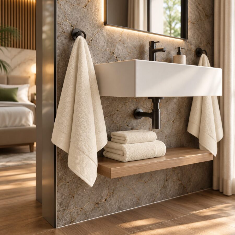 Linge de maison en fibre de bambou — Comptoir du Bambou