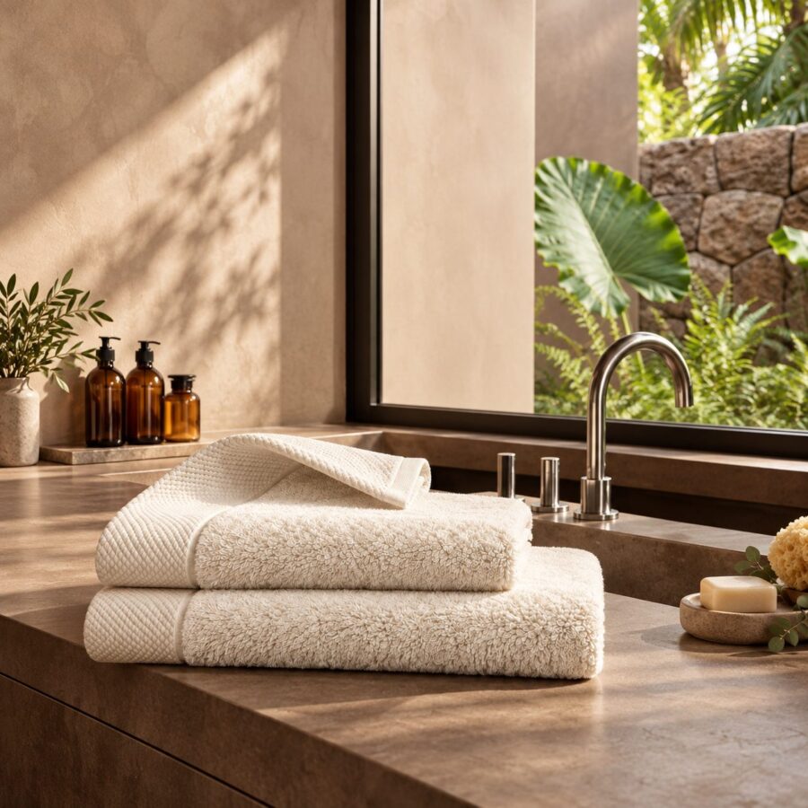 Linge de maison en fibre de bambou — Comptoir du Bambou